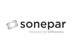 Tonon Impianti-partner-sonepar Logo in bianco e nero Sonepar